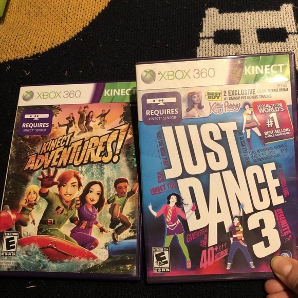 Other Kinect Games Kinect Adventures And Just Dance Poshmark
